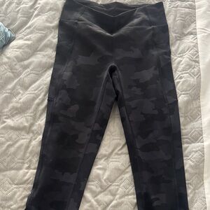 lululemon athletica Kids Dark Camouflage Leggings